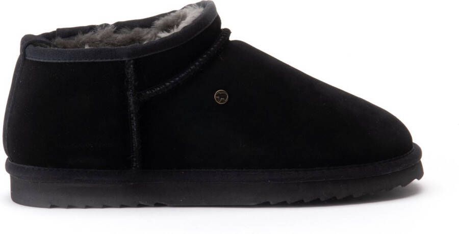 WARMBAT Vachtlaarzen Dames Durack Maat: 38 Materiaal: Leer Kleur: Zwart