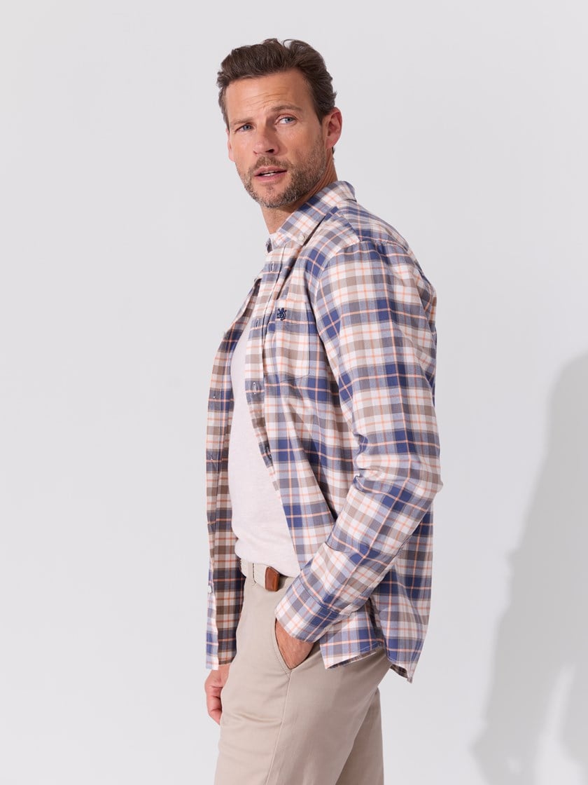 Christopher skjorte Vintage Indigo
