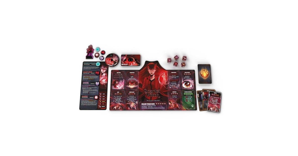 European Player NetworkDice Throne: Marvel 4-Hero Box Dobbelspel  (Engels, 2 spelers, 20 - 40 minuten, Vanaf 8 jaar)