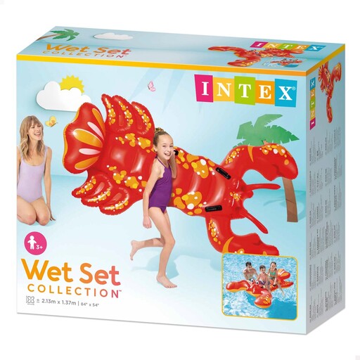 Lagosta aquática inflável Intex com 4 alças