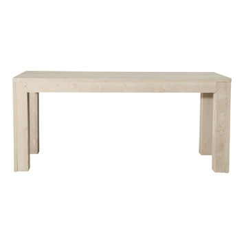 Eettafel Liefburg zand steigerhout 76 x 180 cm
