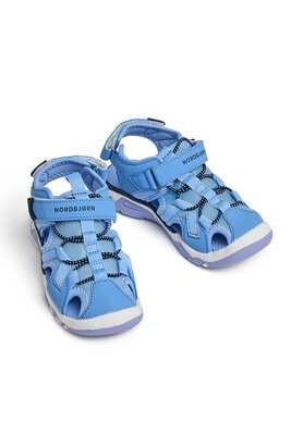 Nordbjørn Safari Blinkende Sandal, Blå