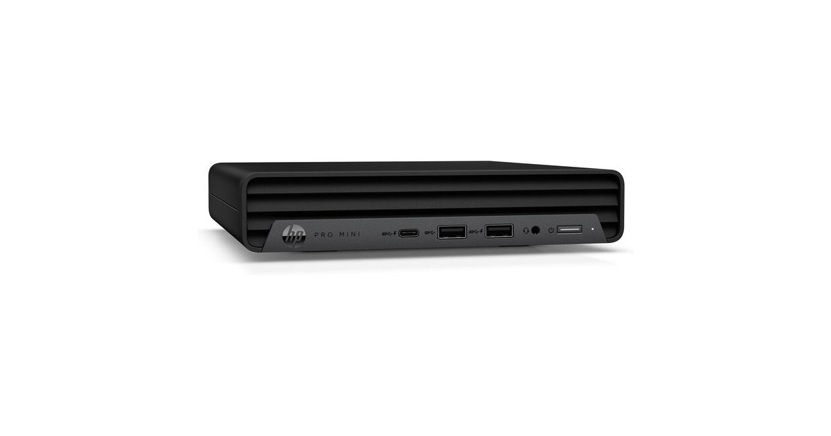 HPPro Mini 400 G9 desktop (9H6Z2ET) pc-systeem  (Zwart | Core i5-14500T | UHD Graphics 770 | 16 GB | 512 GB SSD)