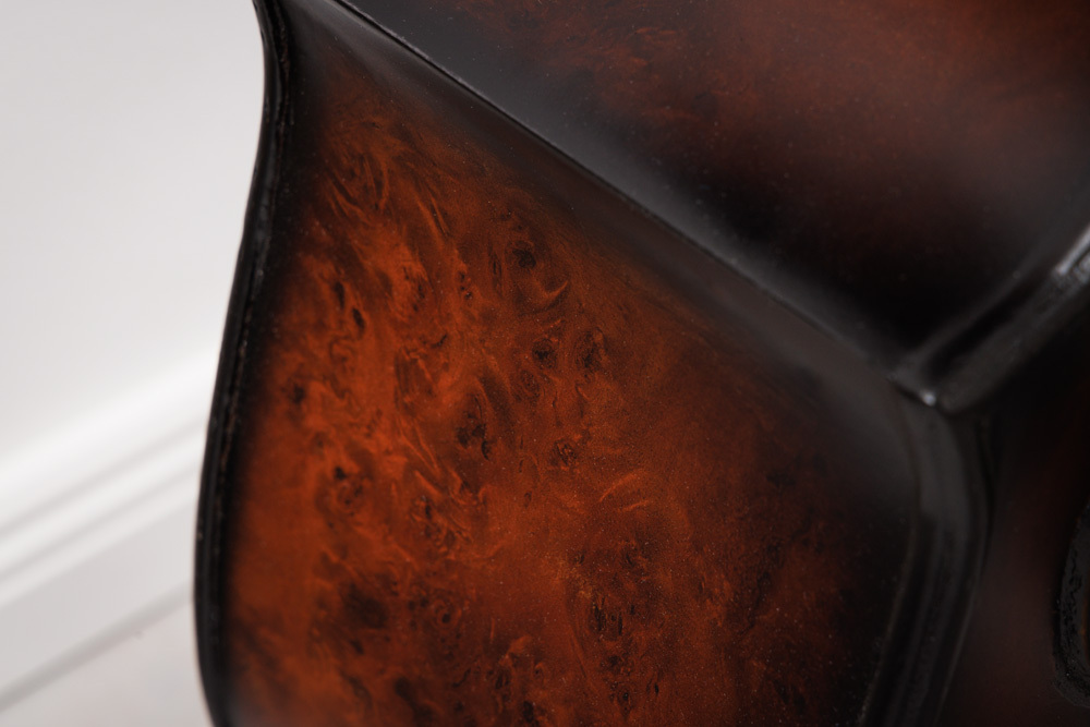Extravagantes Weinregal CELLO 133cm braun Tannenholz für 10 Flaschen