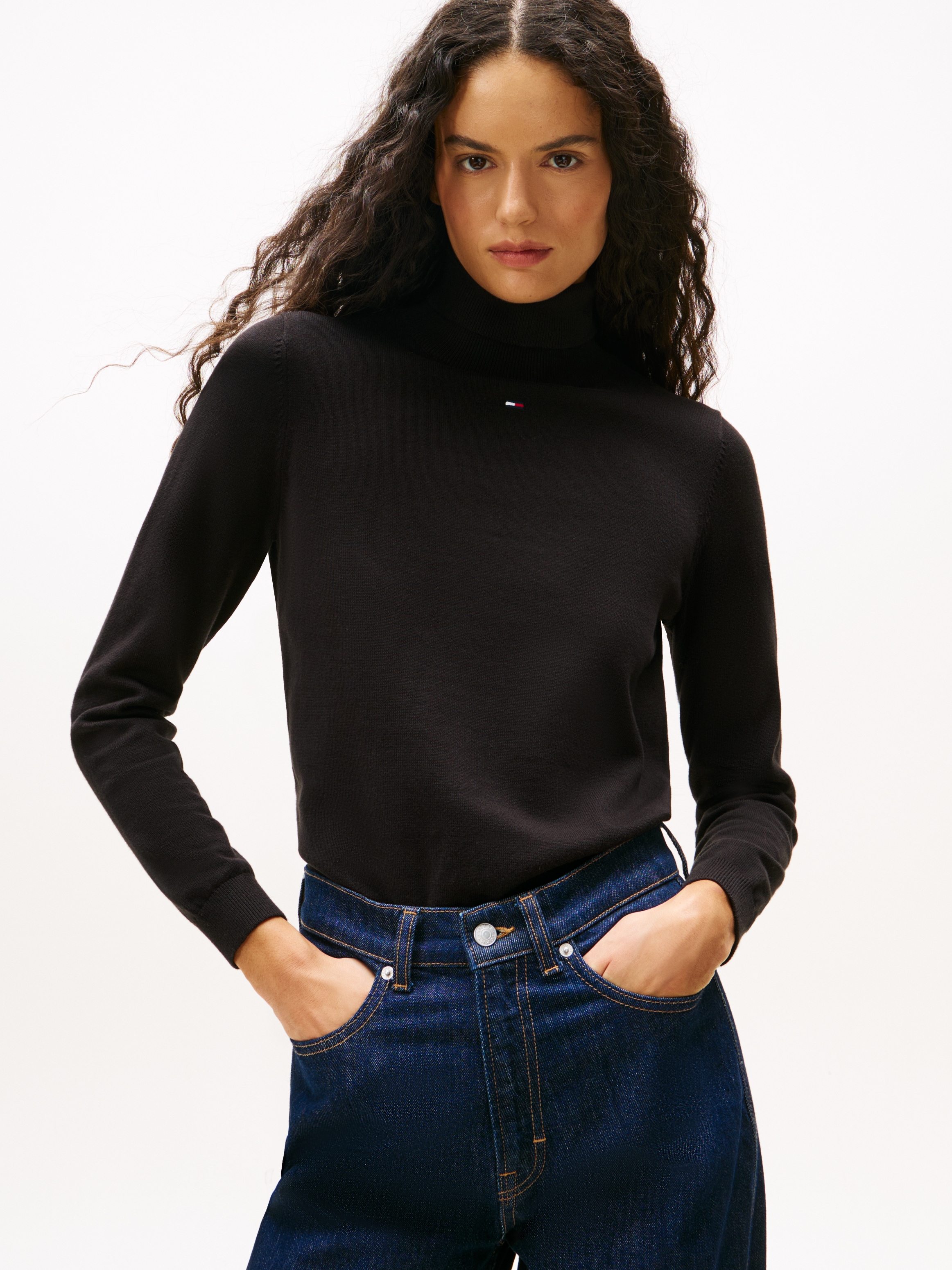 Tommy Jeans Rollkragenpullover »TJW ESSENTIAL TRTLNK SWEATER«