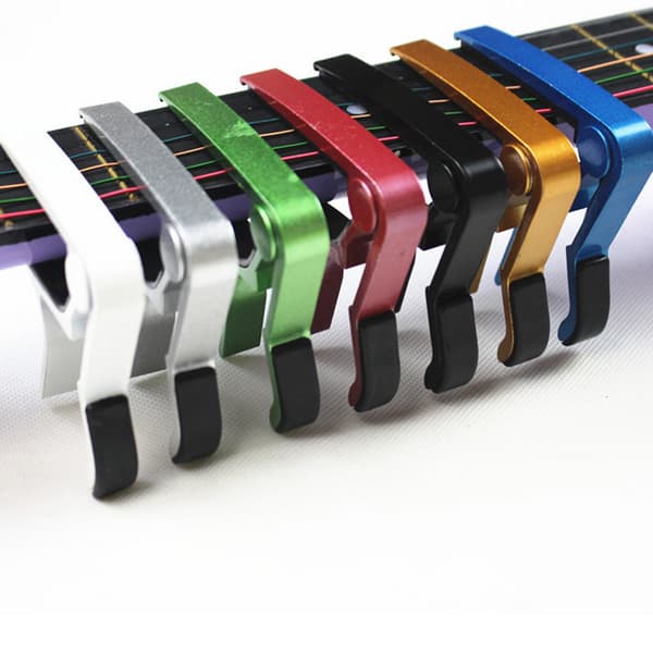 Gitar Capo / Gitarklemme - Gull