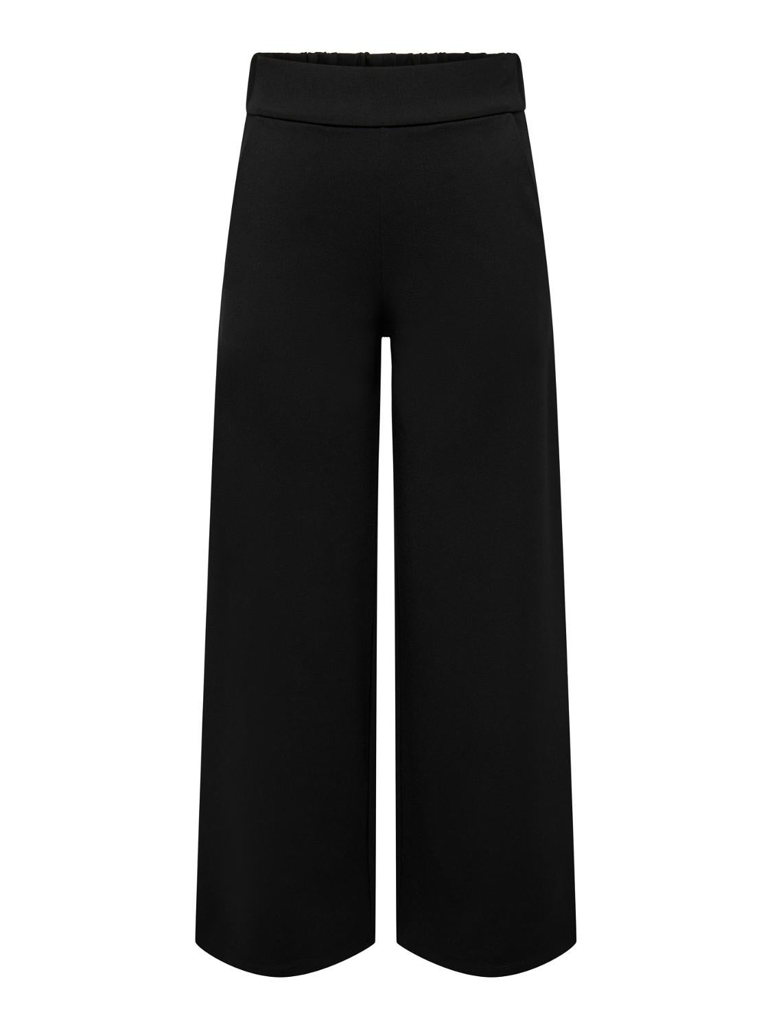 JDYPRETTY Hohe Taille Normal geschnitten Klassische Hose Black
