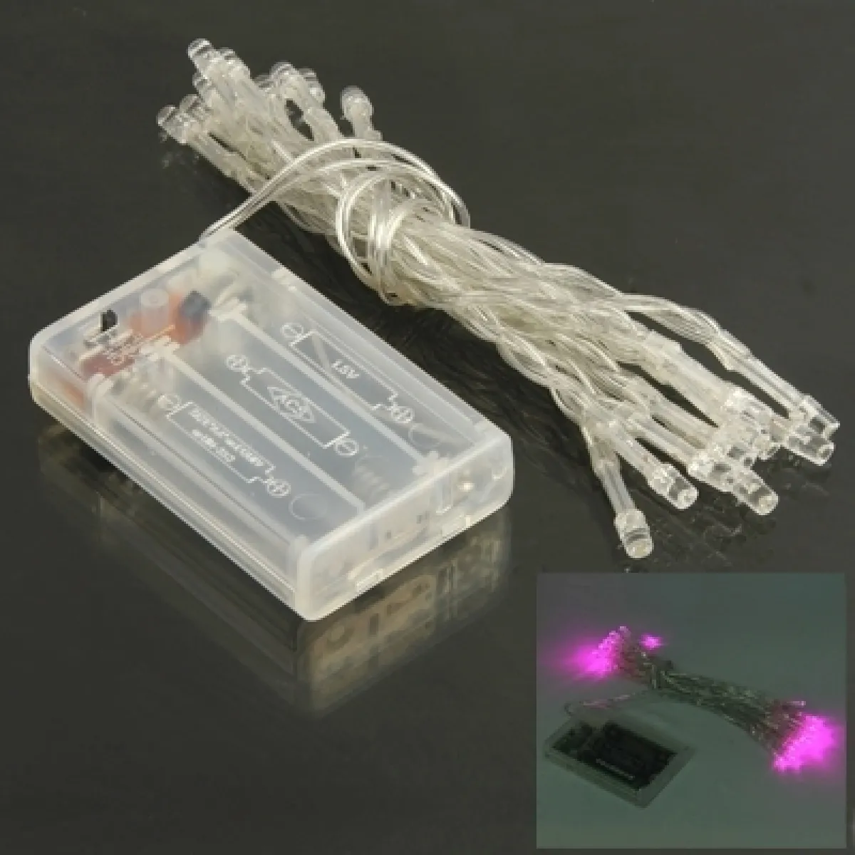 Wewoo Guirlande LED Rose - 3m