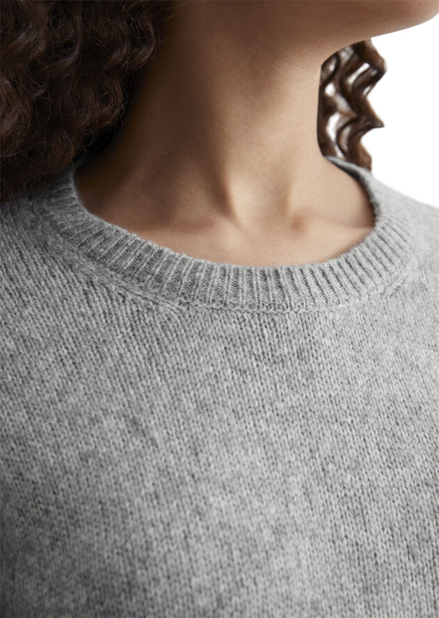 Marc O’Polo Wool Pullover Soft stone melange