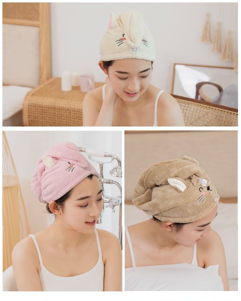 NEJA - Animal Coral Fleece Haardrooghanddoek