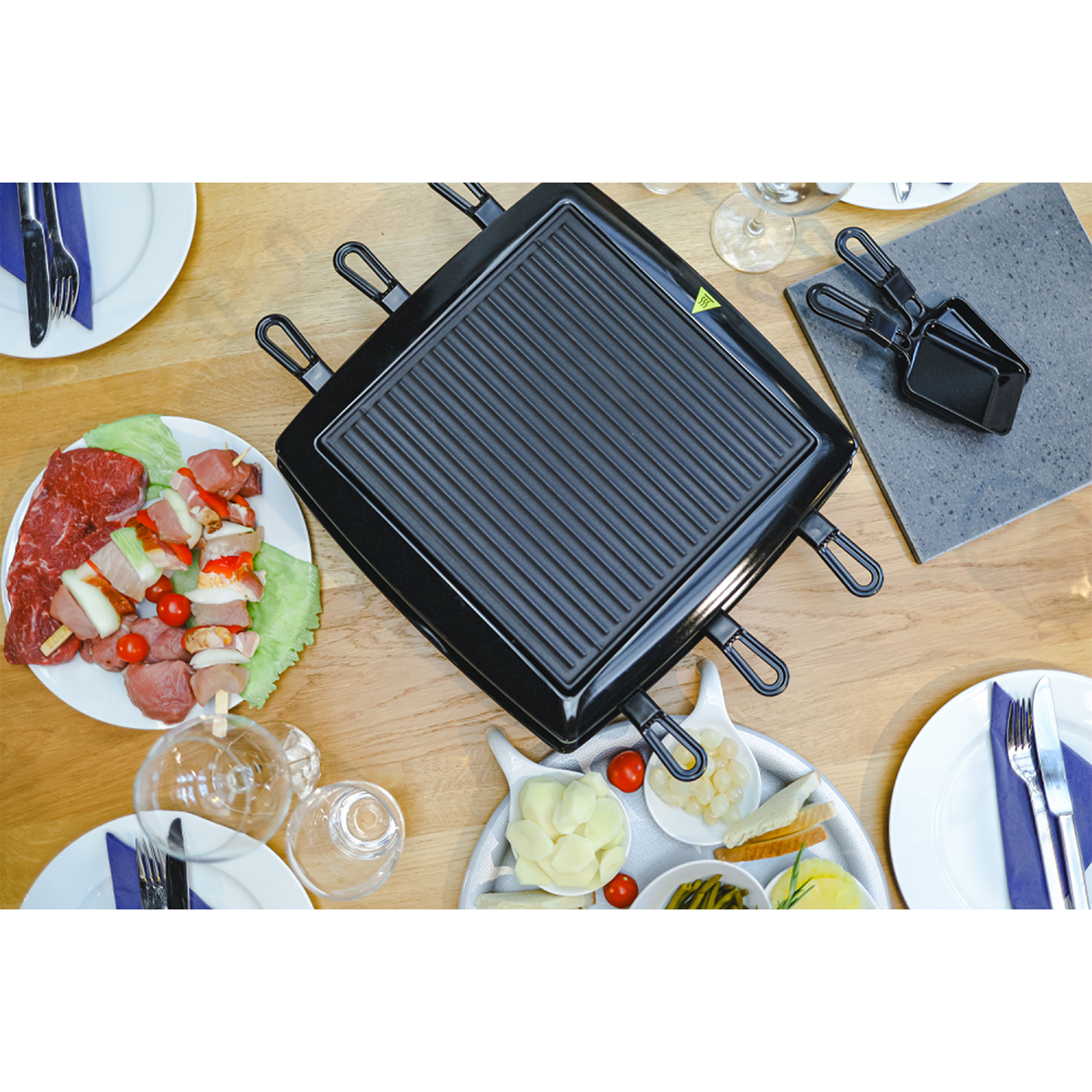 STEBA Raclette RC 3 PLUS - schwarz - 1450 Watt