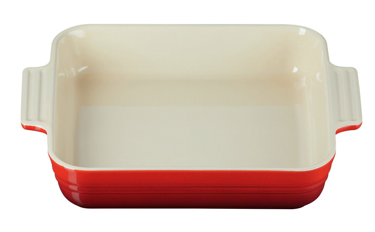 LE CREUSET Auflaufform 23cm Kirschrot SIGNATURE