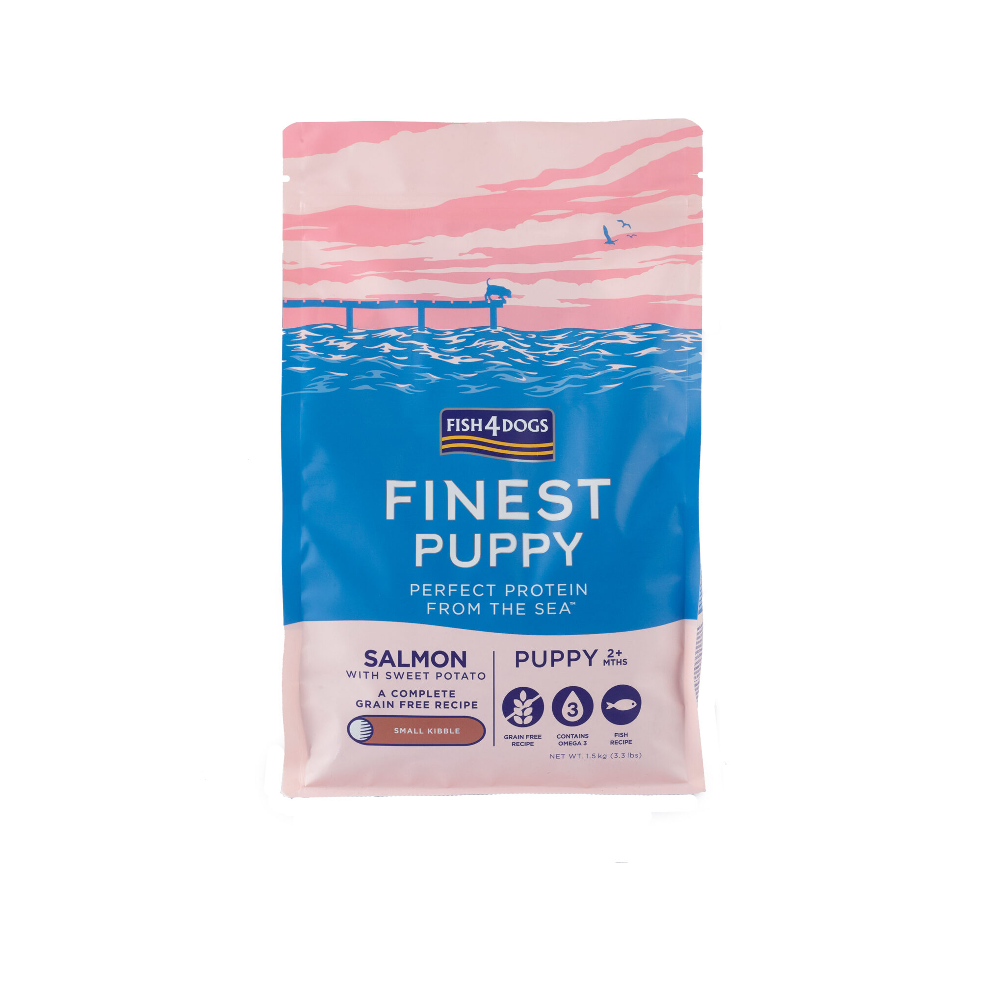 Fish4Dogs Finest Puppy Zalm met Zoete Aardappel