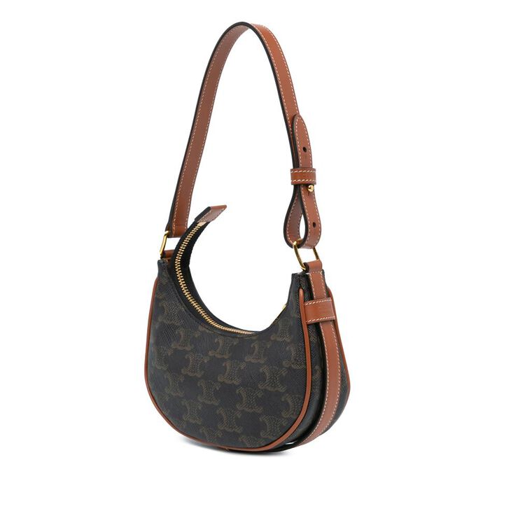 Celine Vintage Celine Shoulder Bag Brown