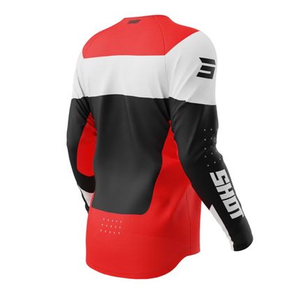 Maillot cross Shot DRAW - LEAGUE - ENFANT - Rouge