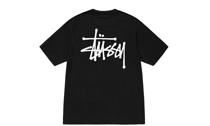 Stussy Basic Pigment Dyed Tee Black