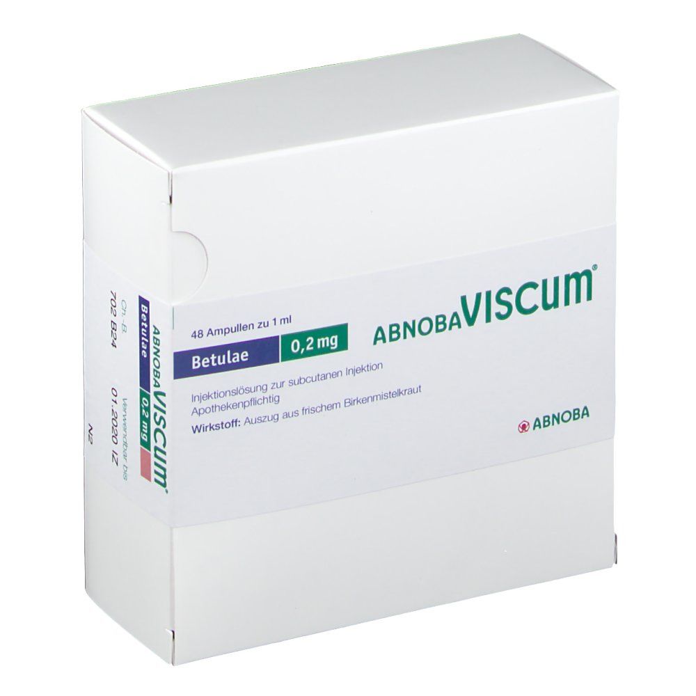 abnobaVISCUM® Betulae 0,2 mg Ampullen