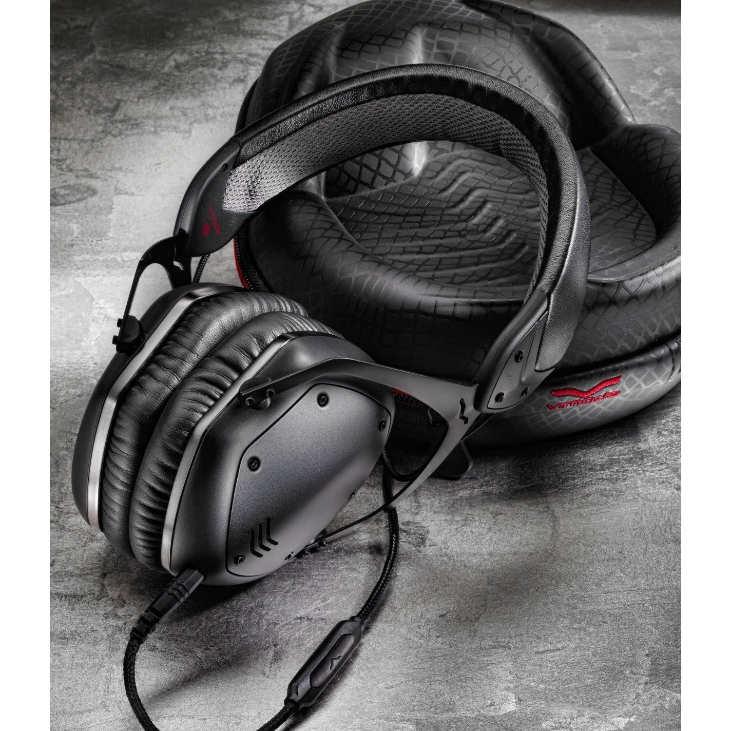 V-Moda Crossfade LP2 Matte Black Metal DJ koptelefoon