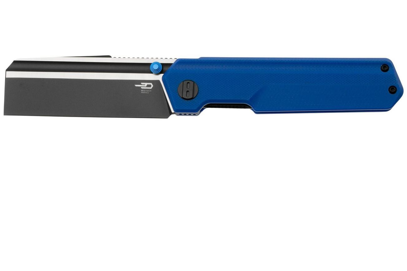 Bestech Tardis BG54G Blue G10, zakmes, Ostap Hel design