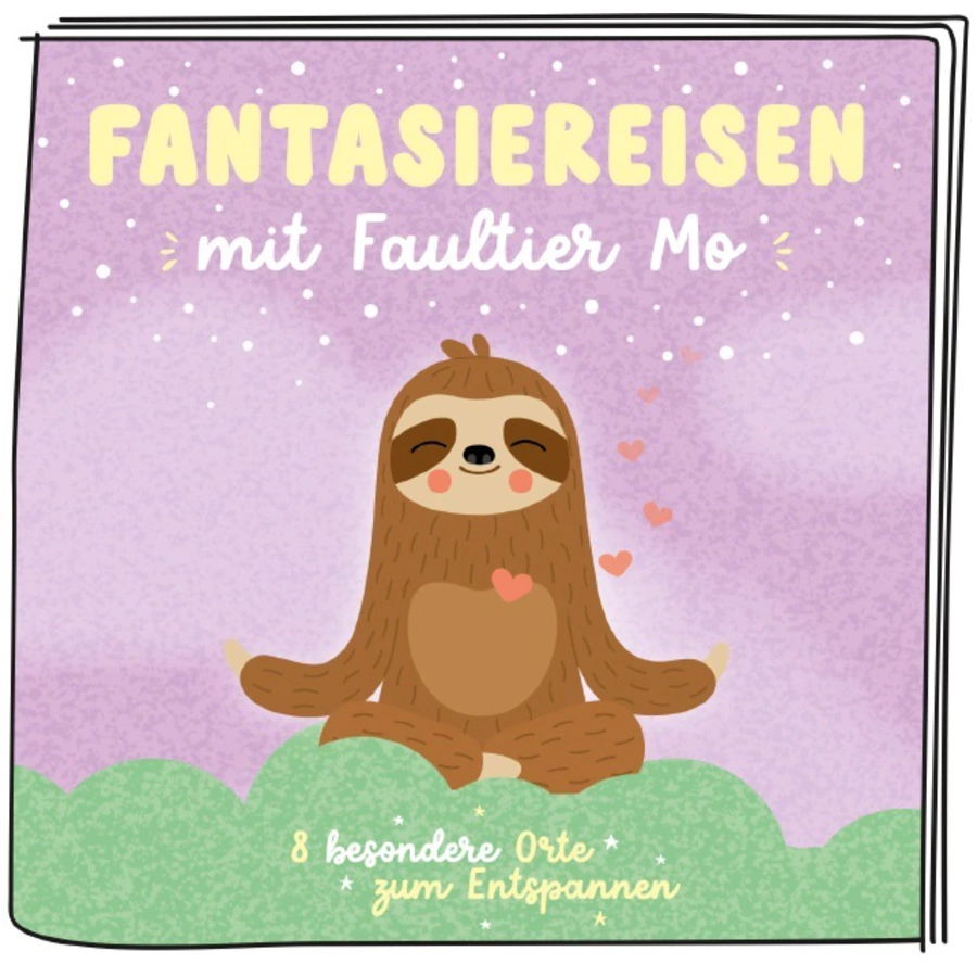 tonies® Fantasiereisen mit Faultier Mo - 8 besondere Orte zum Entspannen
