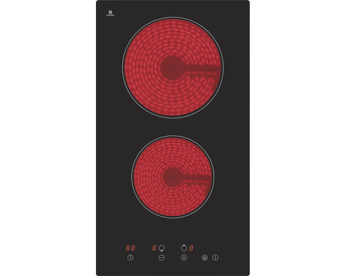 Dubbele kookplaat PKM 29 x 52 cm 2 kookzones EB-GK-2TCG
