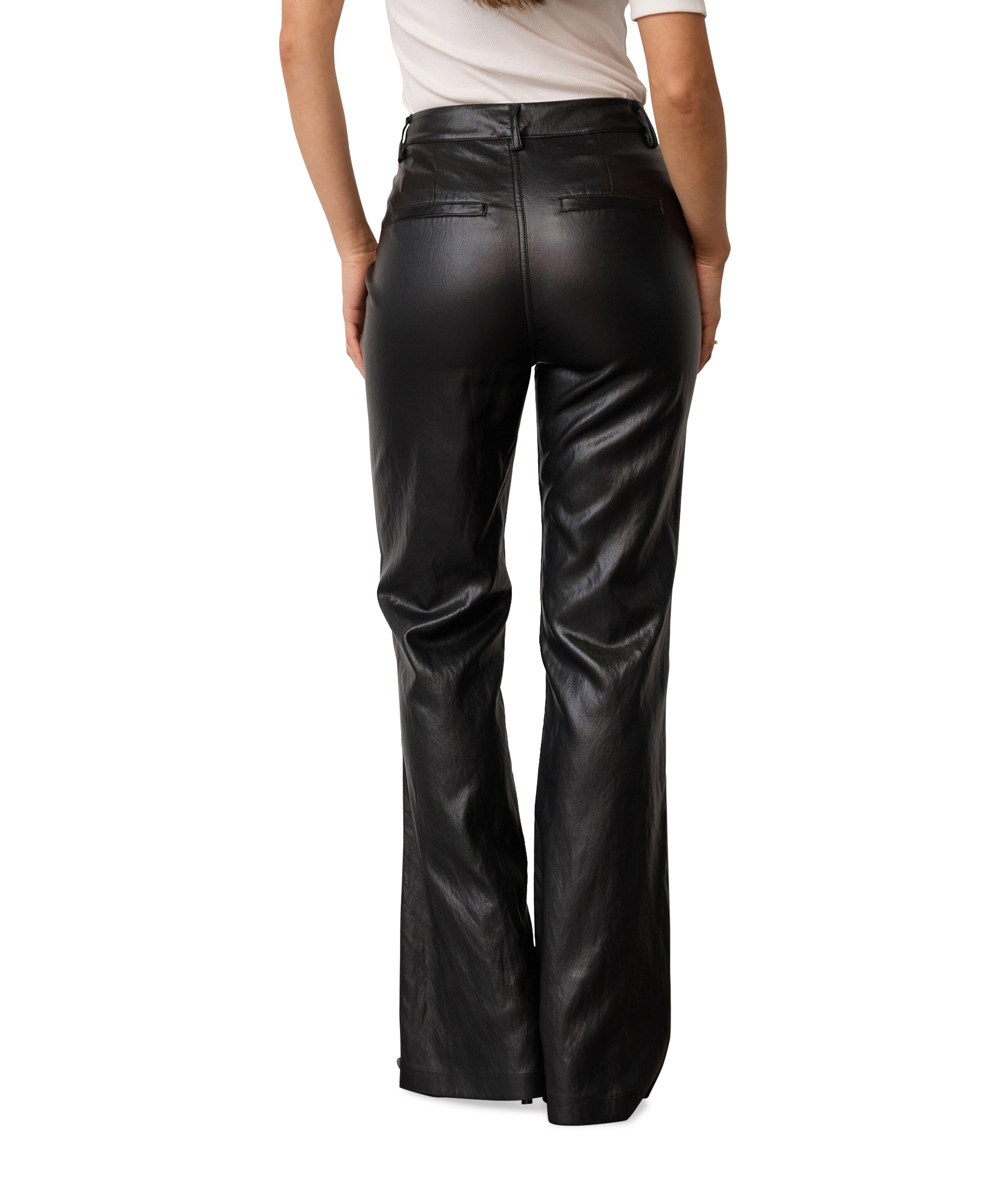 Co'Couture GittCC Flare dames broek zwart