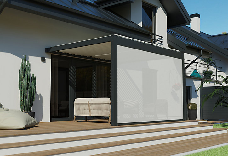 Store façade pour pergola Cameo l. 3,78m