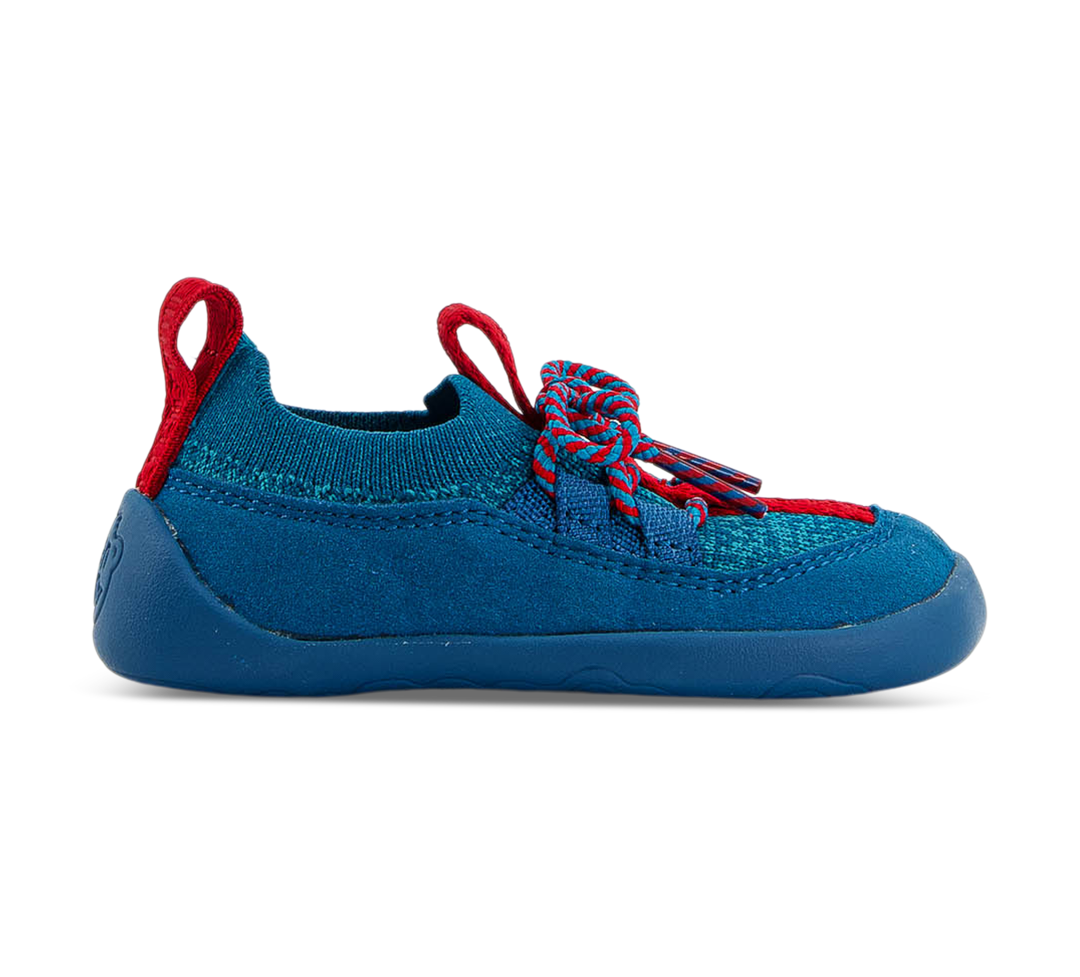 Affenzahn Lauflerner Knit Walker Hai blau