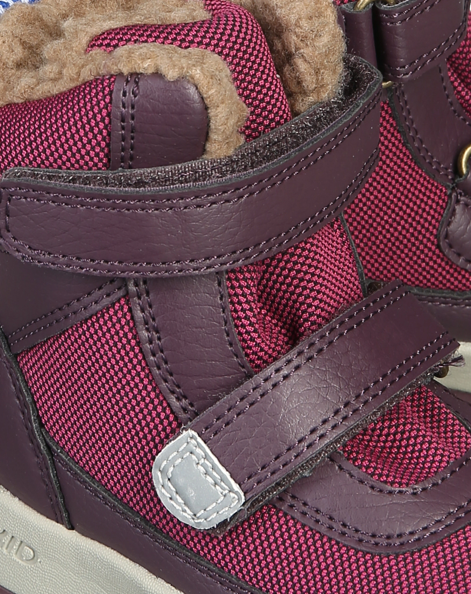 Klett-Winterstiefel LAPPI in beet red/eggplant