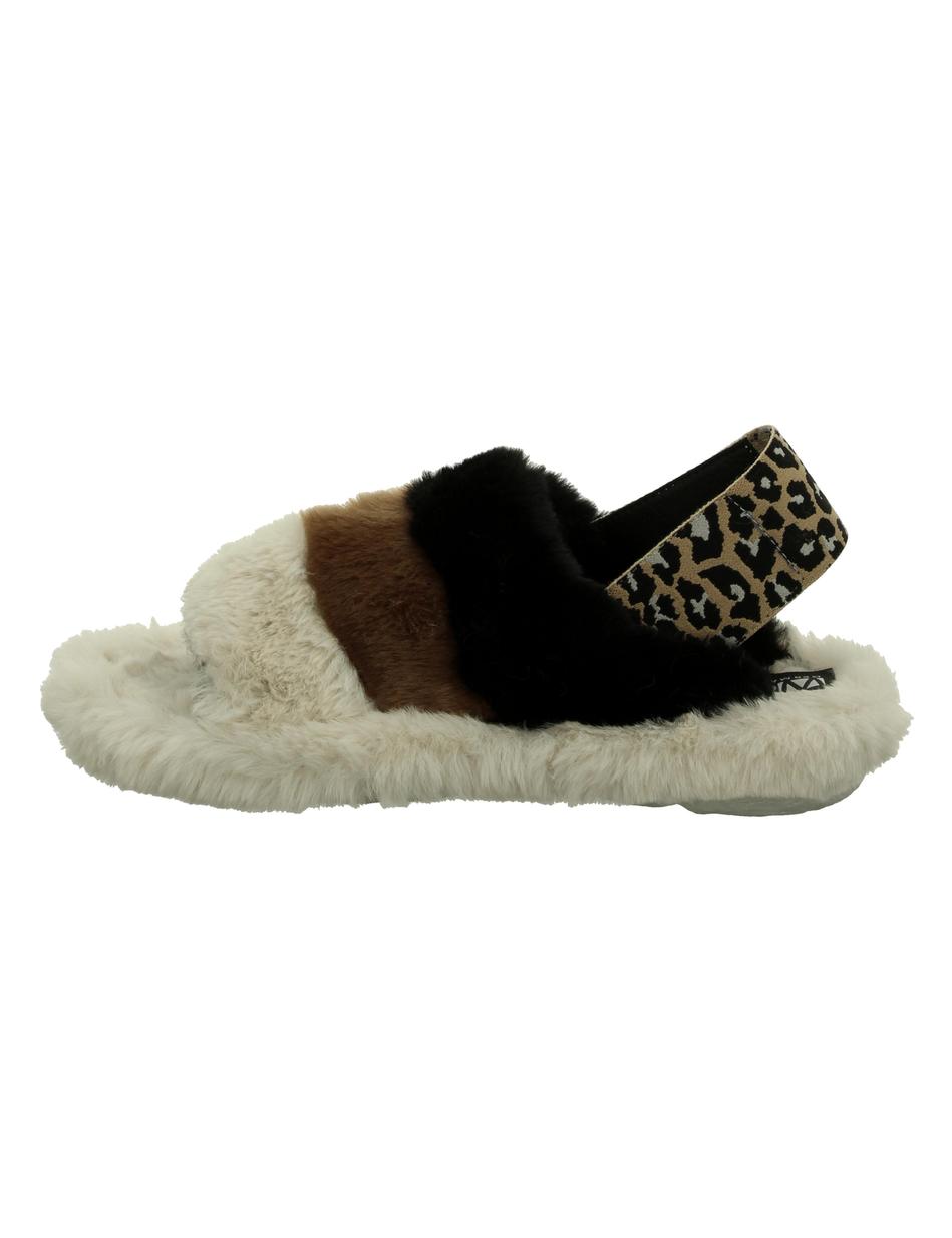 Hausschuh Lille 104, beige-multi