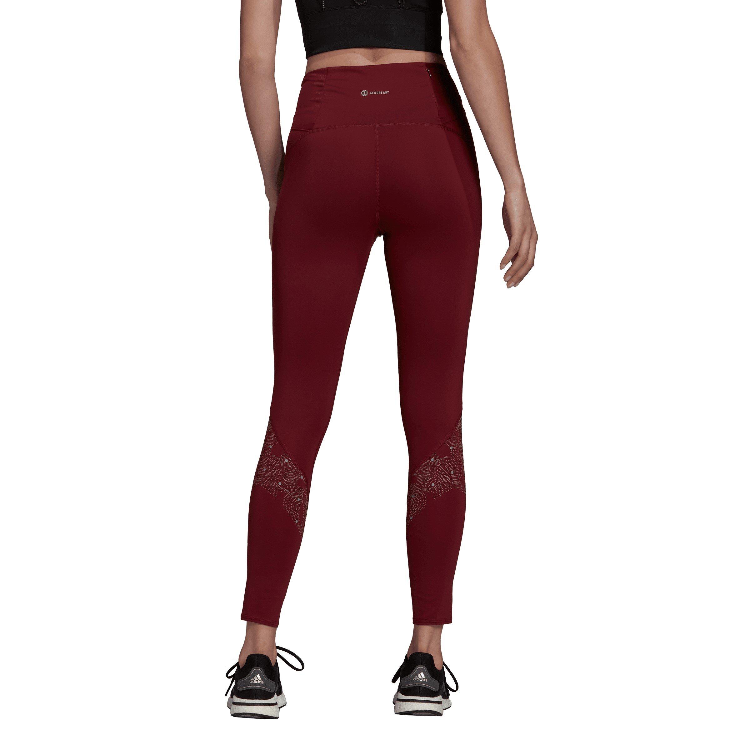 adidas Own The Run Radically Reflective 7 8 Tights Womens Gym Legging
