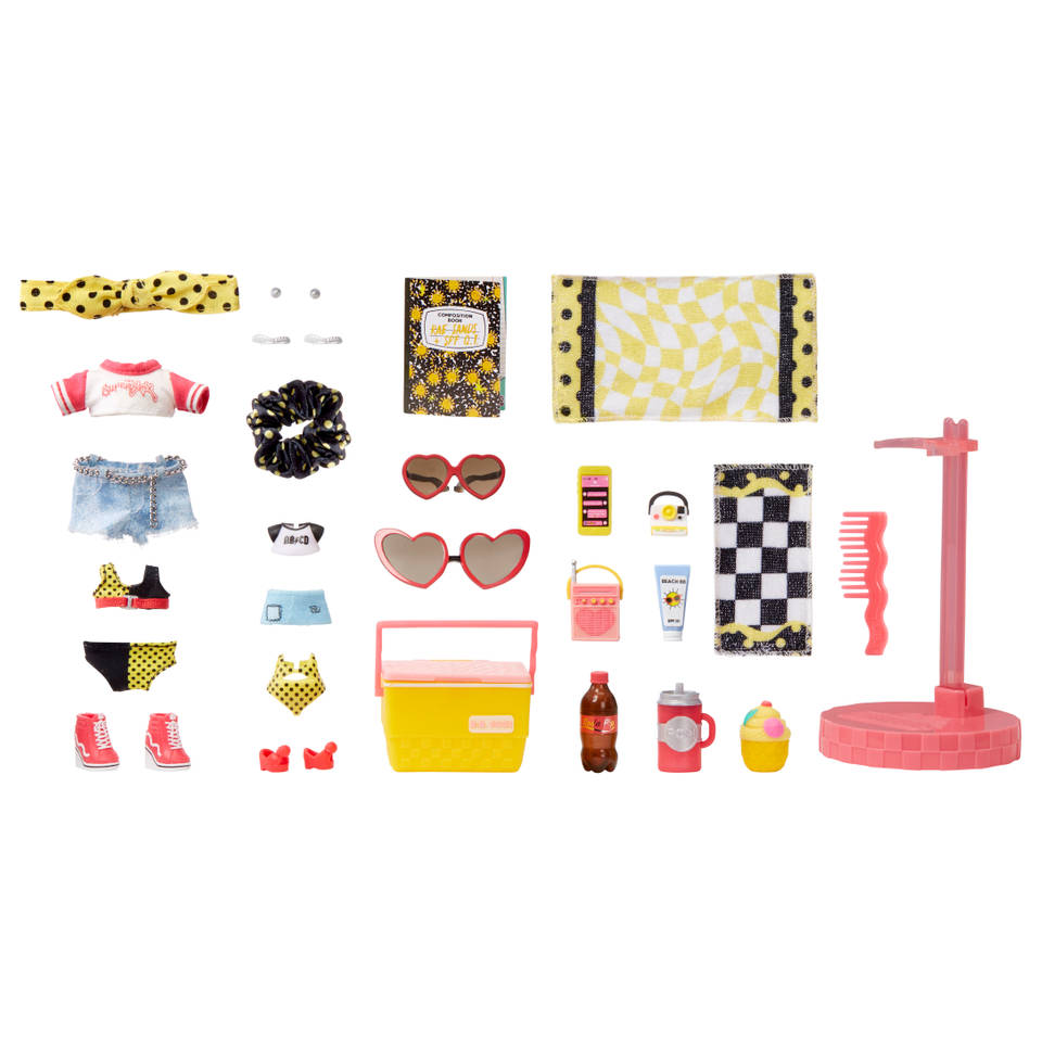 L.O.L. Surprise! Tweens Babysitting Party Rae Sands + SPF Q.T. modepoppen met 20 verrassingen