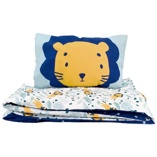 Parure de lit couette + taie   Lion        100 x 140 cm   de               Petit à petit