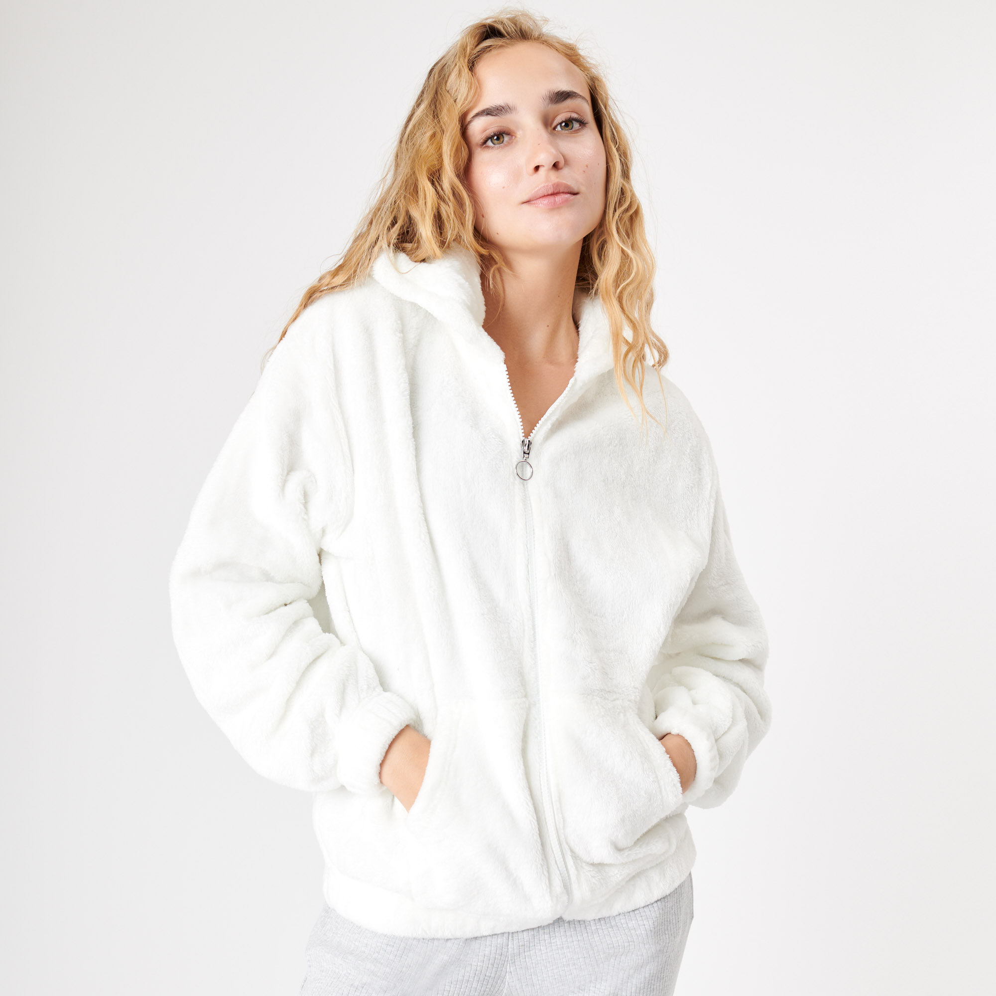 Veste polaire zippée