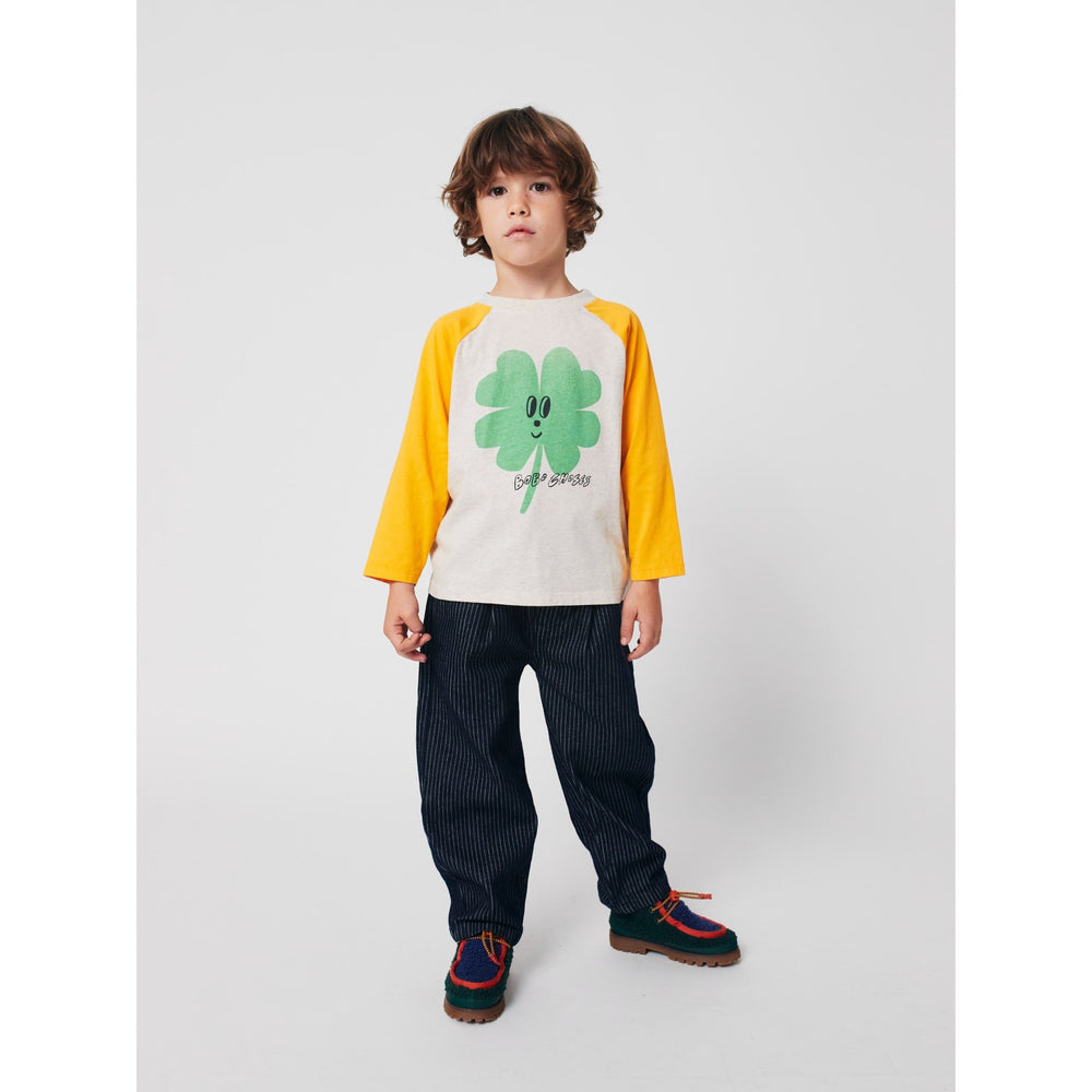 Køb Bobo Choses Yellow Lucky Clover Ranglan Ærmer Bluse