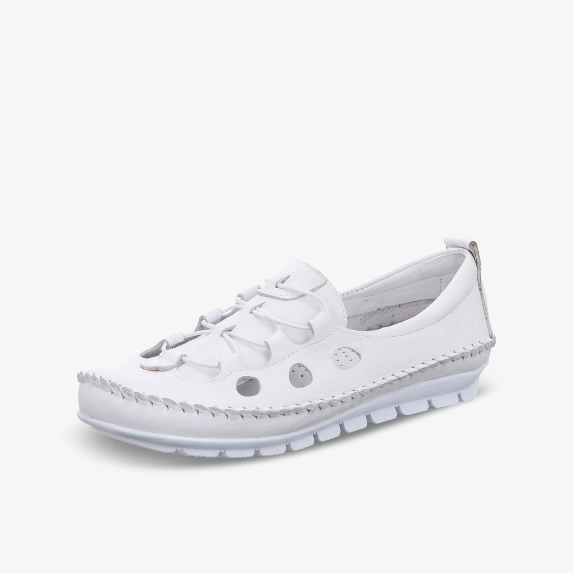 Gemini Damen Slipper weiß