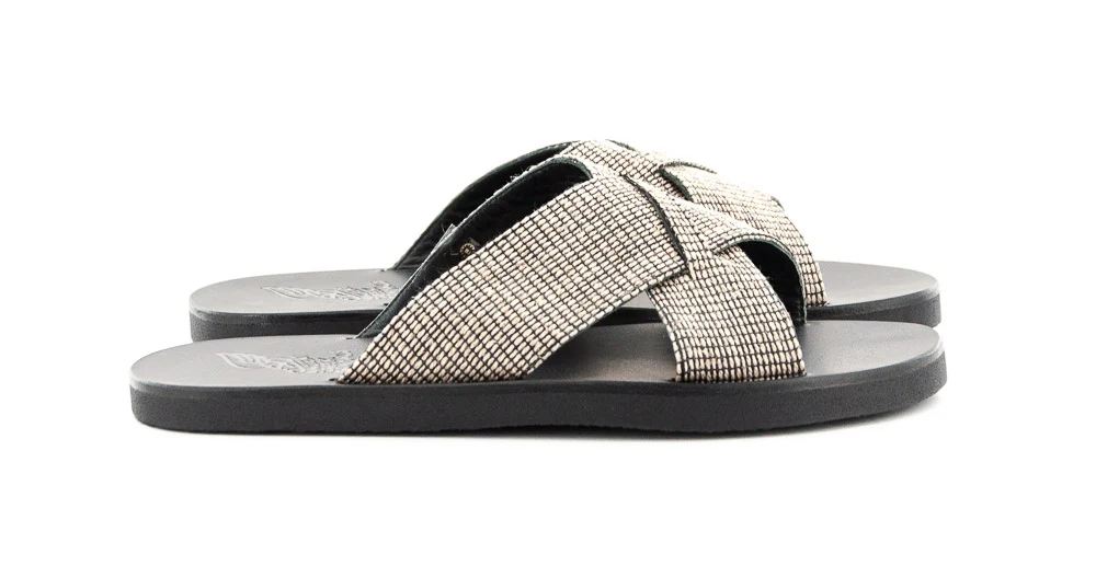 ANCIENT GREEK SANDAL - SAND BIOS BLACK