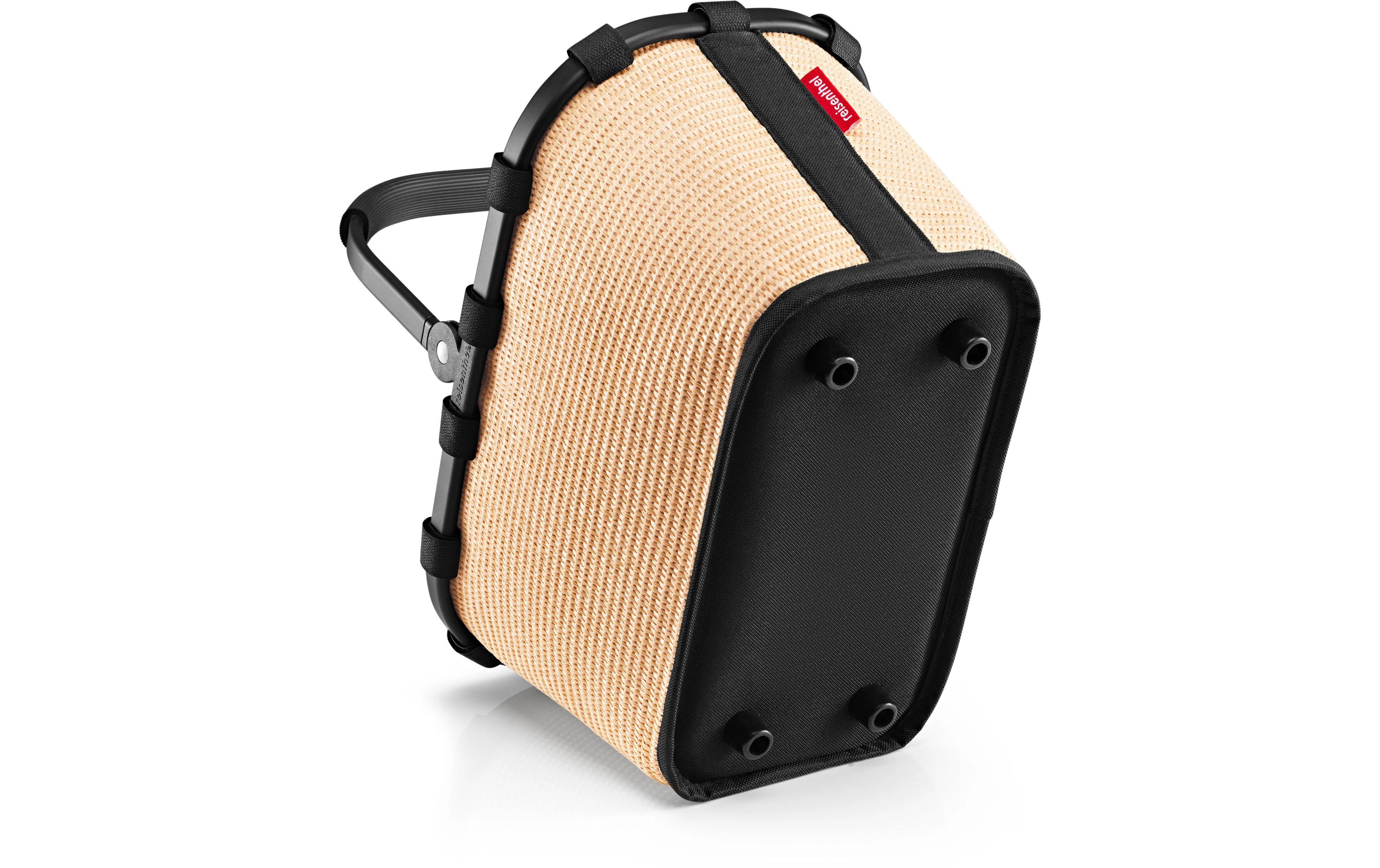 Einkaufskorb Carrybag XS Frame Raffia BlackEinkaufstasche für Kinder