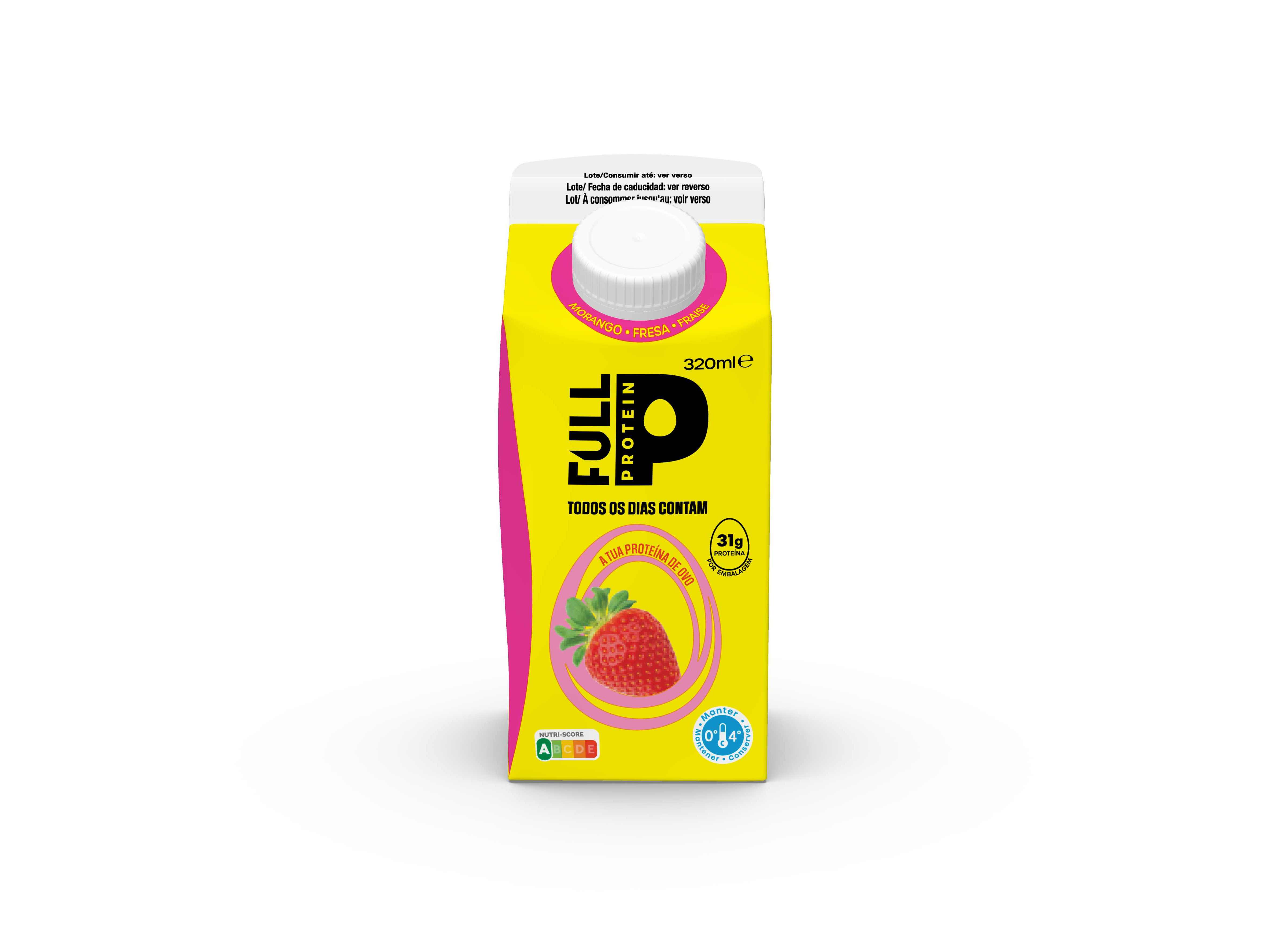 BEBIDA FULLPROTEIN PROTEICA MORANGO 320ML