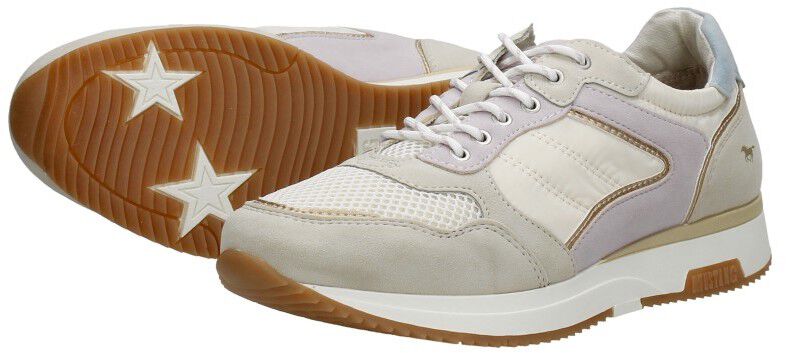 Mustang Sneakers Laag beige