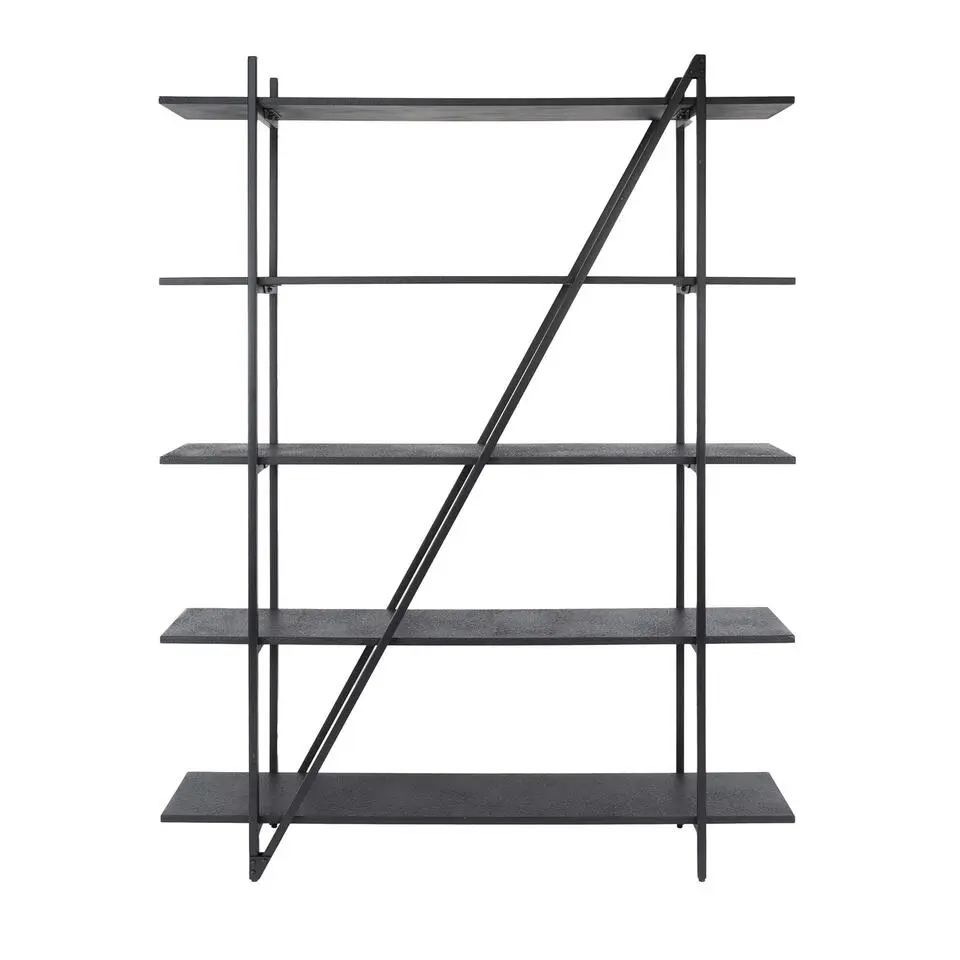 Wandrek - Metaal - 140x180cm - Zwart - Piega