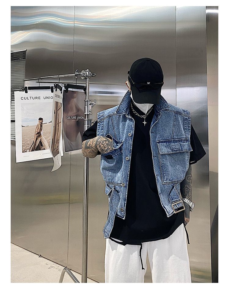 GRAYCIOUS - Denim vest