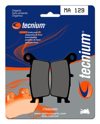 Plaquettes de freins Tecnium route organique - MA129