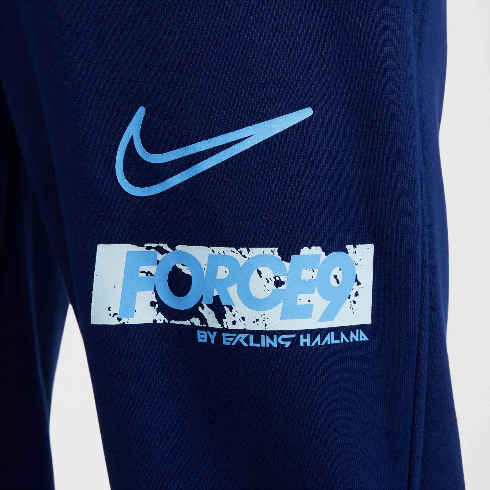 Erling Haaland Club Fleece Pants Junior 492/Blue Void/University Blue