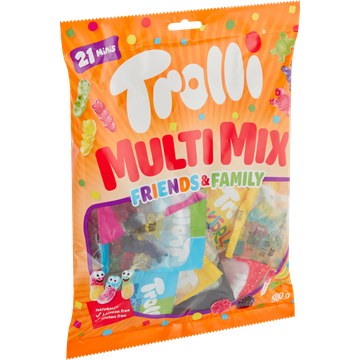 Trolli Multi Mix Friends & Family 21 Stuks