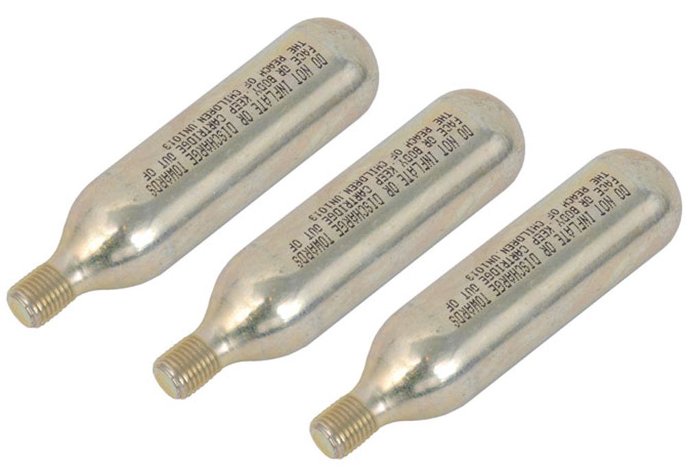 Radon CO2 Patrone 16g mit Gewinde 3er Pack kaufen | Bike-Discount