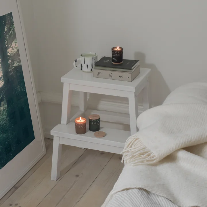 Skandinavisk - Kerzenset Mini, White Christmas (2er-Set)
