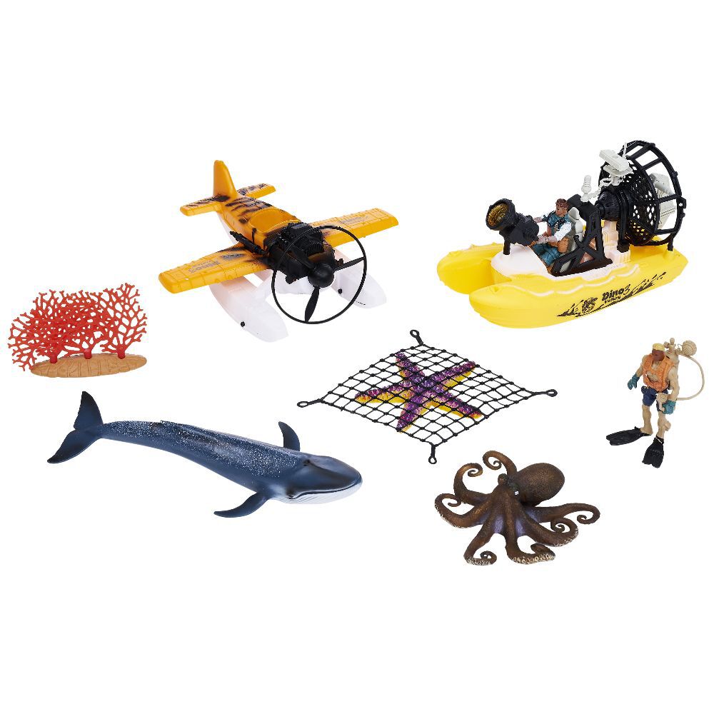 Set véhicule et figurine marin