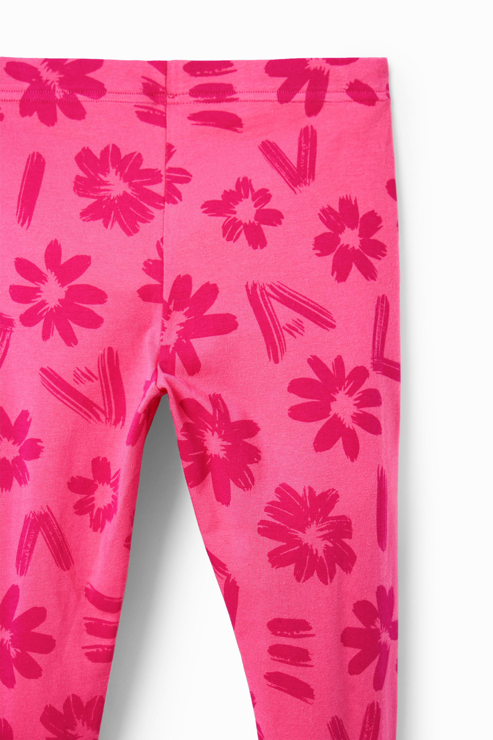 Legging long fleurs