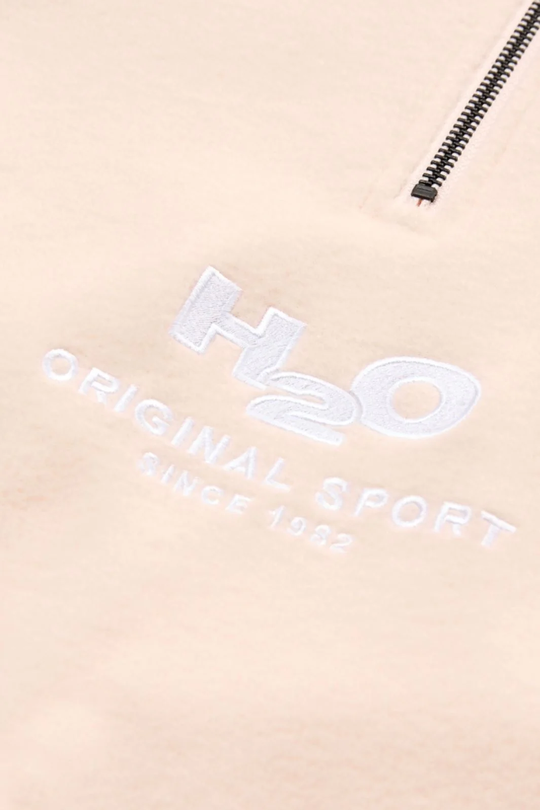H2O Blåvand II Fleece Half Zip 2048 light peach